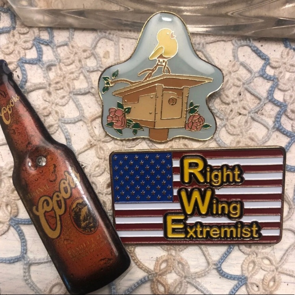 Lot of Three Vintage Pins
